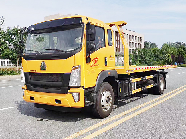 国六江淮骏铃V5蓝牌清障车