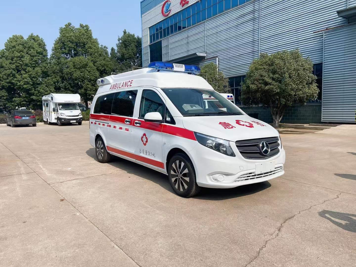 奔驰威霆负压救护车