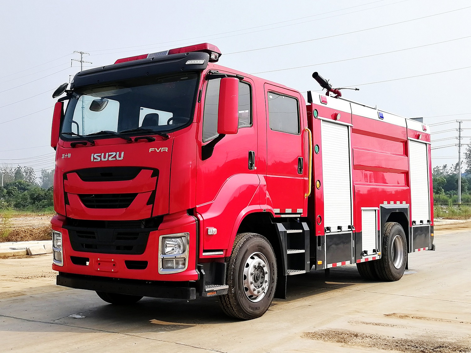 庆铃6立方泡沫消防车