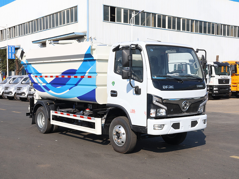 东风福瑞卡F6后挂垃圾车