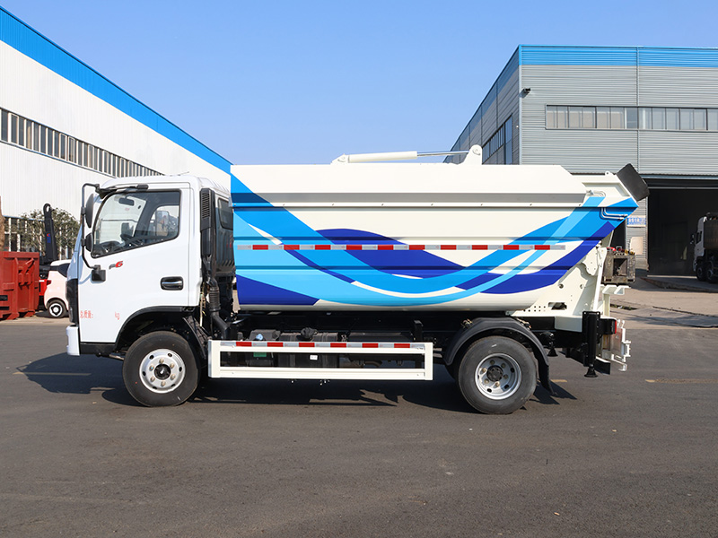 东风福瑞卡F6后挂垃圾车