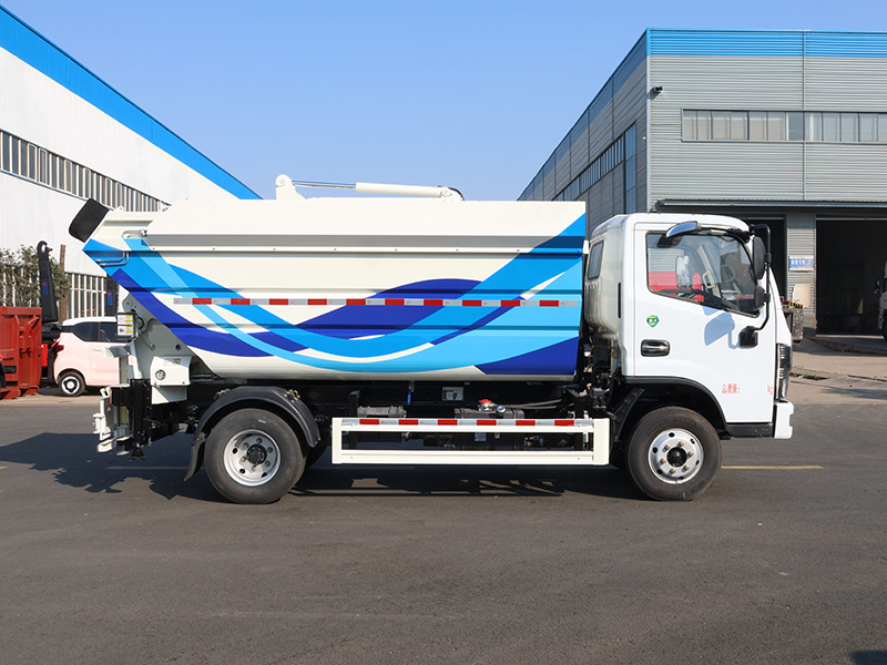 东风福瑞卡F6后挂垃圾车