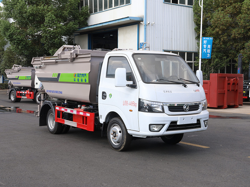 东风途逸后挂垃圾车
