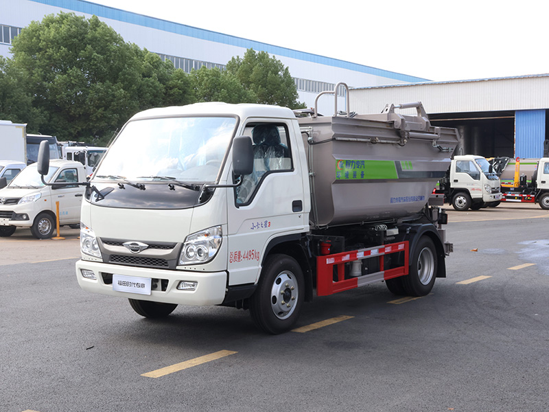 福田小卡之星3后挂垃圾车