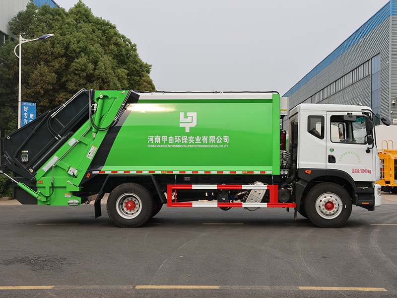 东风多利卡D9（14方带落地斗）压缩垃圾车