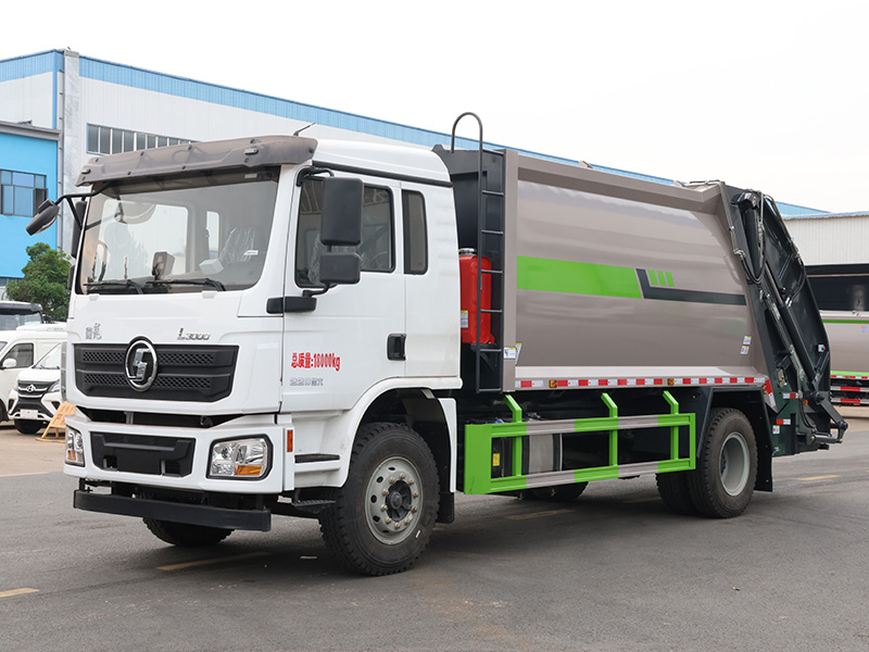 陕汽德龙L3000压缩垃圾车