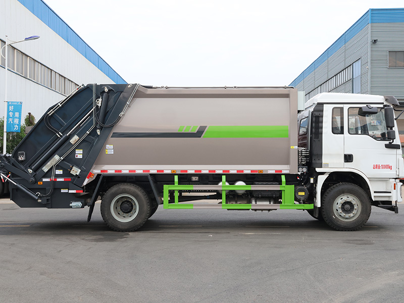 陕汽德龙L3000压缩垃圾车