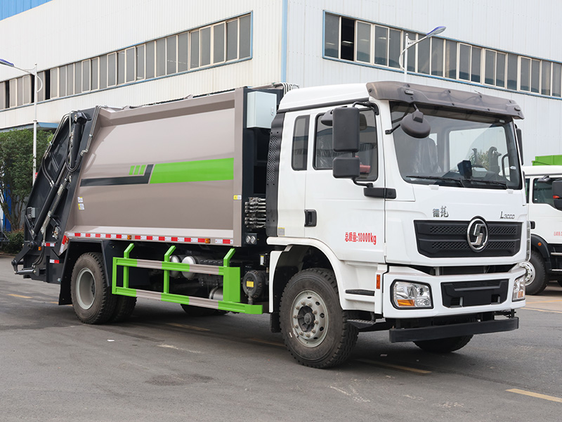 陕汽德龙L3000压缩垃圾车