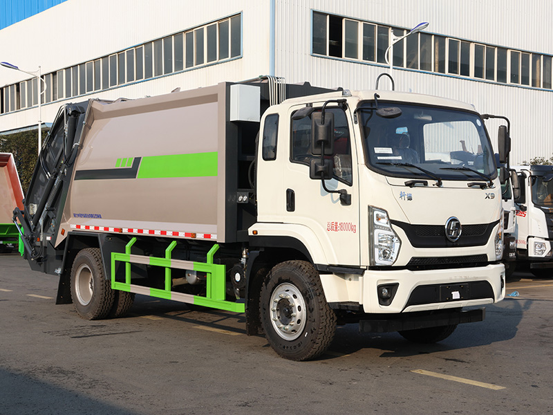陕汽轩德X9压缩垃圾车