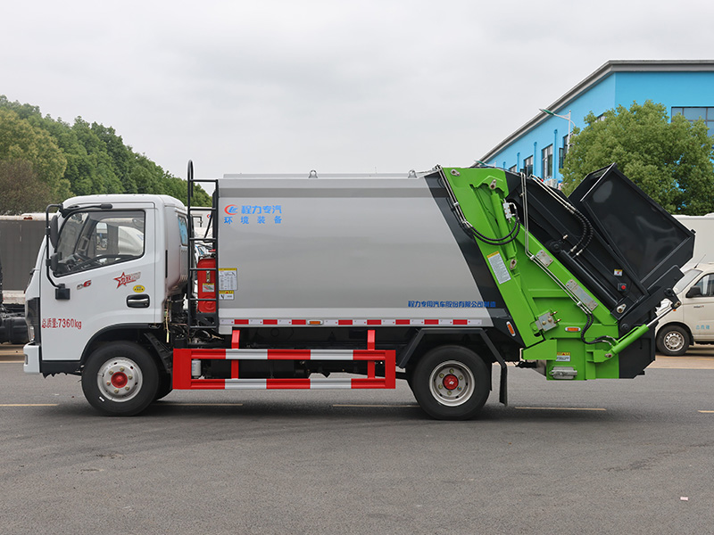 东风多利卡D6（6方带三角斗）压缩垃圾车