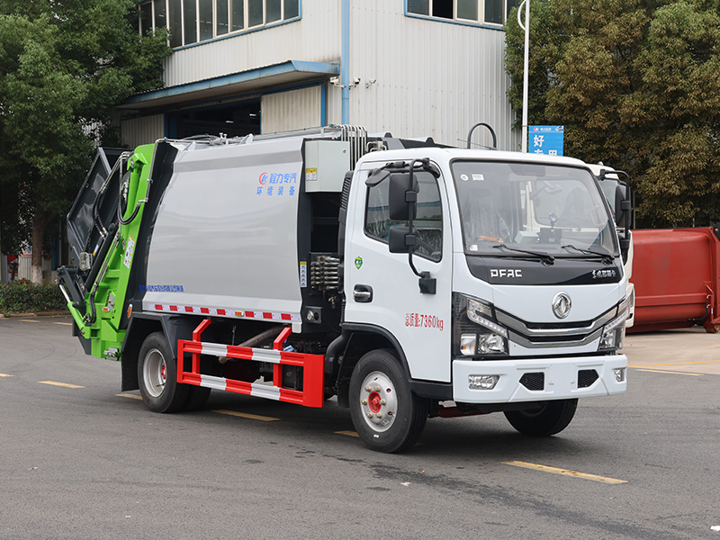 东风多利卡D6（6方带三角斗）压缩垃圾车