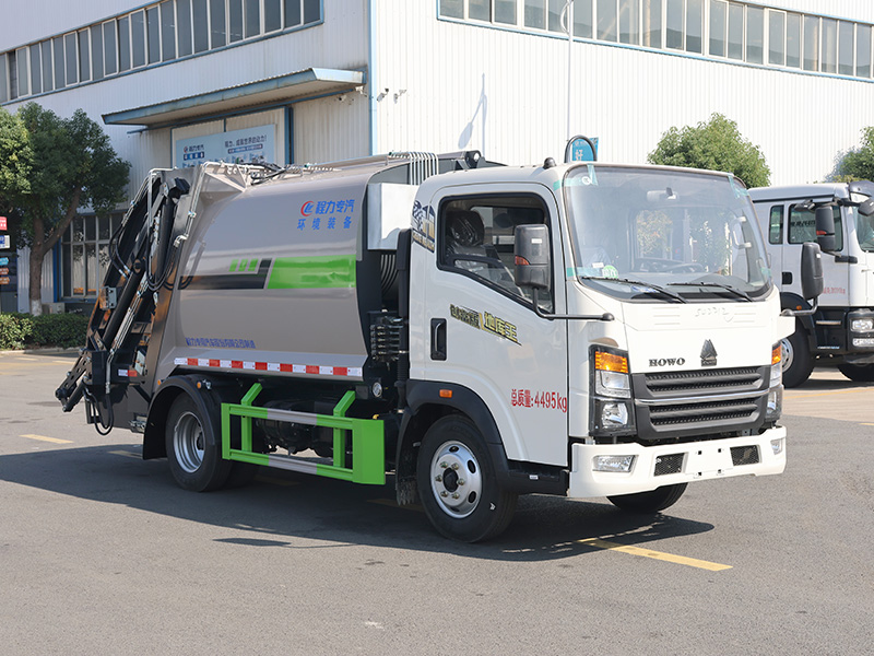 重汽豪沃将M2（新样式）压缩垃圾车