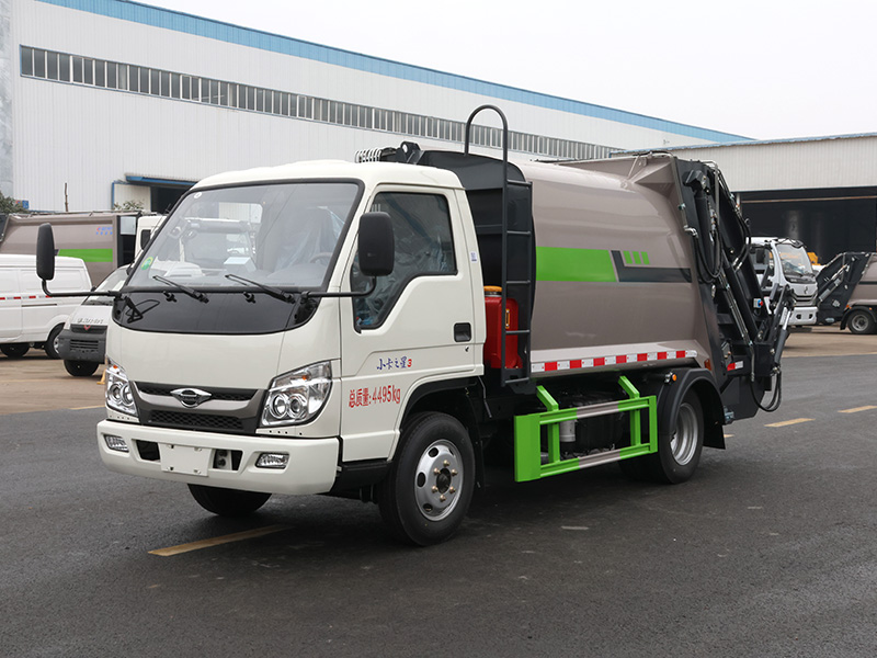 福田小卡之星3（5.8方弧形箱体）压缩垃圾车
