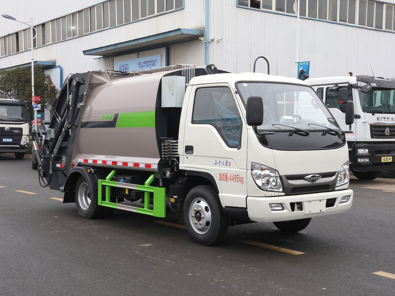 福田小卡之星3（5.8方弧形箱体）压缩垃圾车