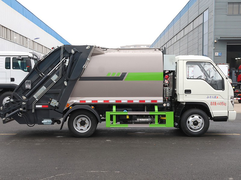 福田小卡之星3（5.8方弧形箱体）压缩垃圾车