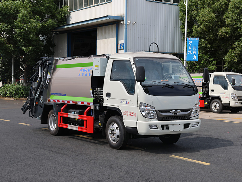 福田小卡之星3（4.5方带密封盖）压缩垃圾车