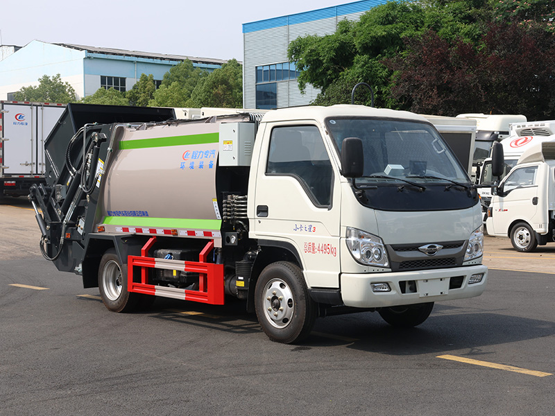 福田小卡之星3（4.5方带三角斗）压缩垃圾车